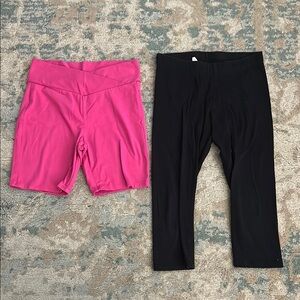 Art class & Arizona Kids Pink and Black Bottoms size 7/8